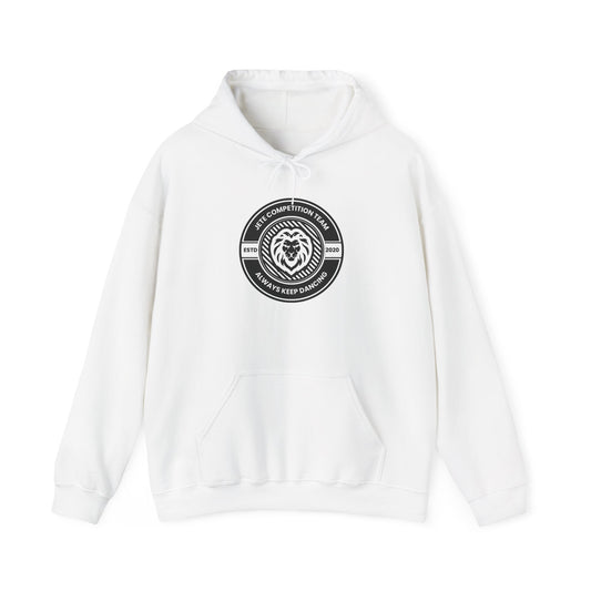 "Jeté Competition Team – Always Keep Dancing" Hoodie  Unisex Collegiate-Inspired Dance Sweatshirt