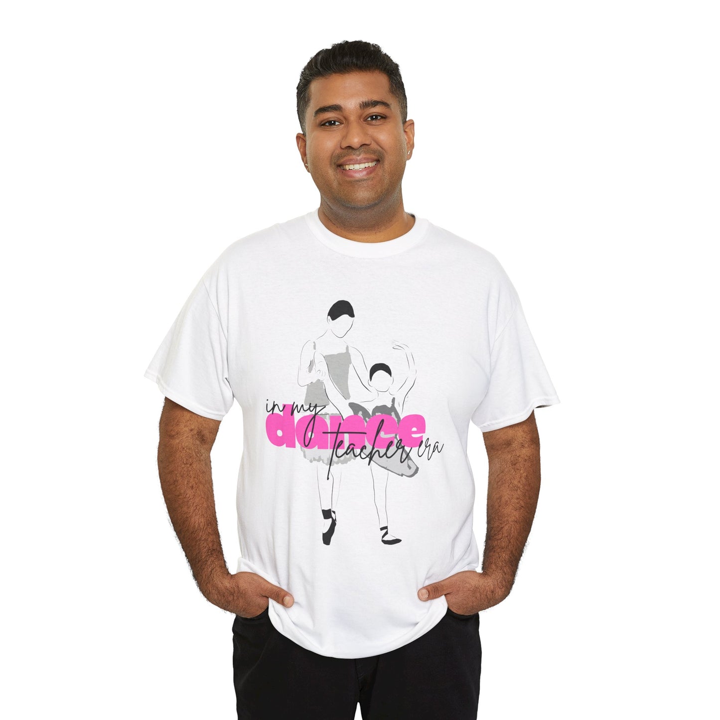 "In My Dance Teacher Era" Ballet Graphic Unisex Heavy Cotton Tee – Ballet Instructor Gift Shirt