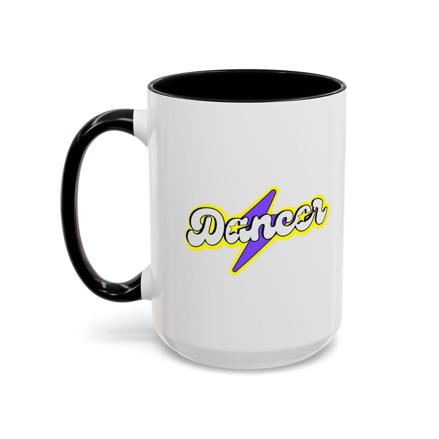 "Dancer" Accent Coffee Mug – Superhero Theme Ceramic Mug for Dancers and Dance Lovers