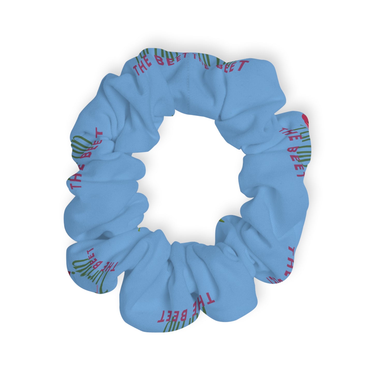 "Turnip the Beet” Scrunchie – Funny Dance Pun Hair Accessory with Cute Pepper Graphic