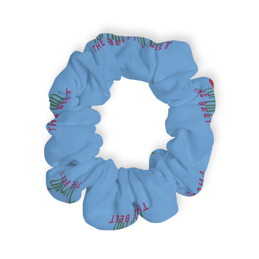 "Turnip the Beet” Scrunchie – Funny Dance Pun Hair Accessory with Cute Pepper Graphic