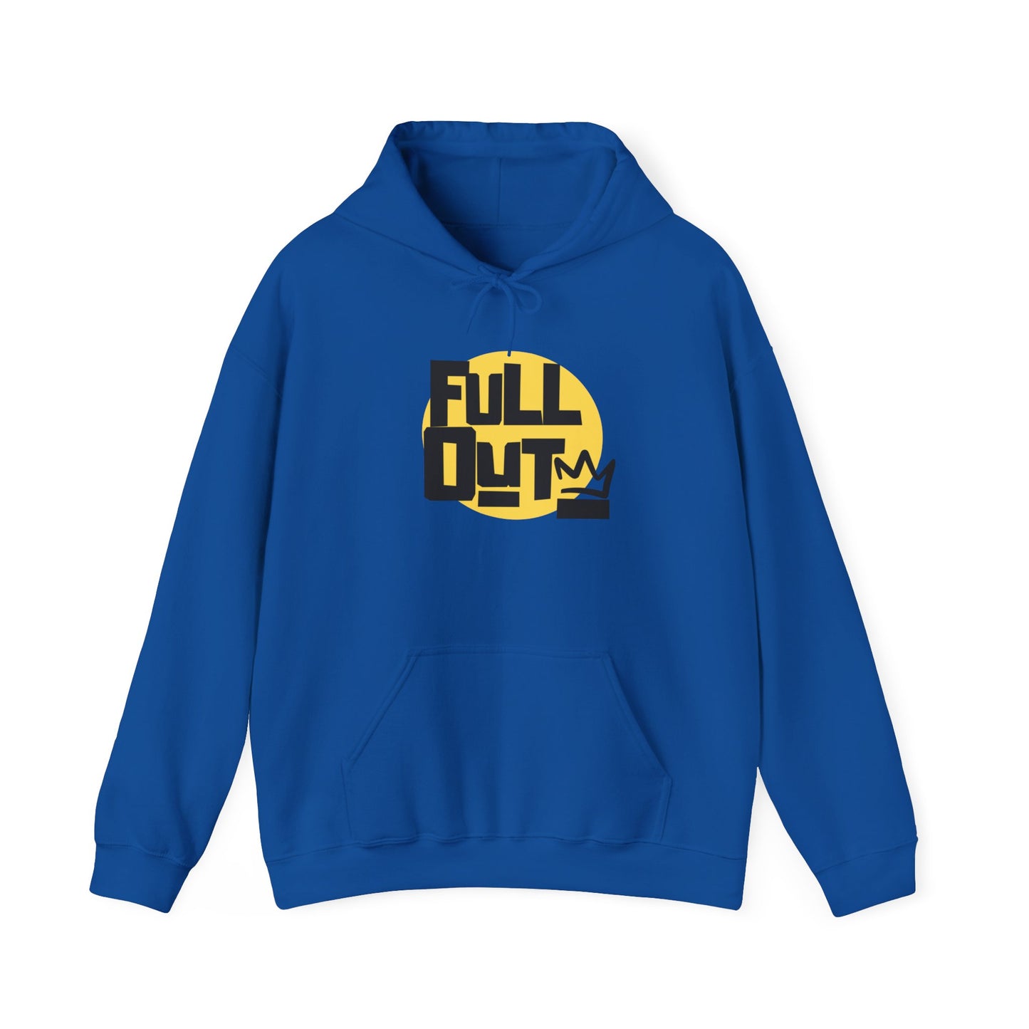 "Full Out" Dance Hoodie – Bold Streetwear-Inspired Unisex Hooded Sweatshirt for Dancers