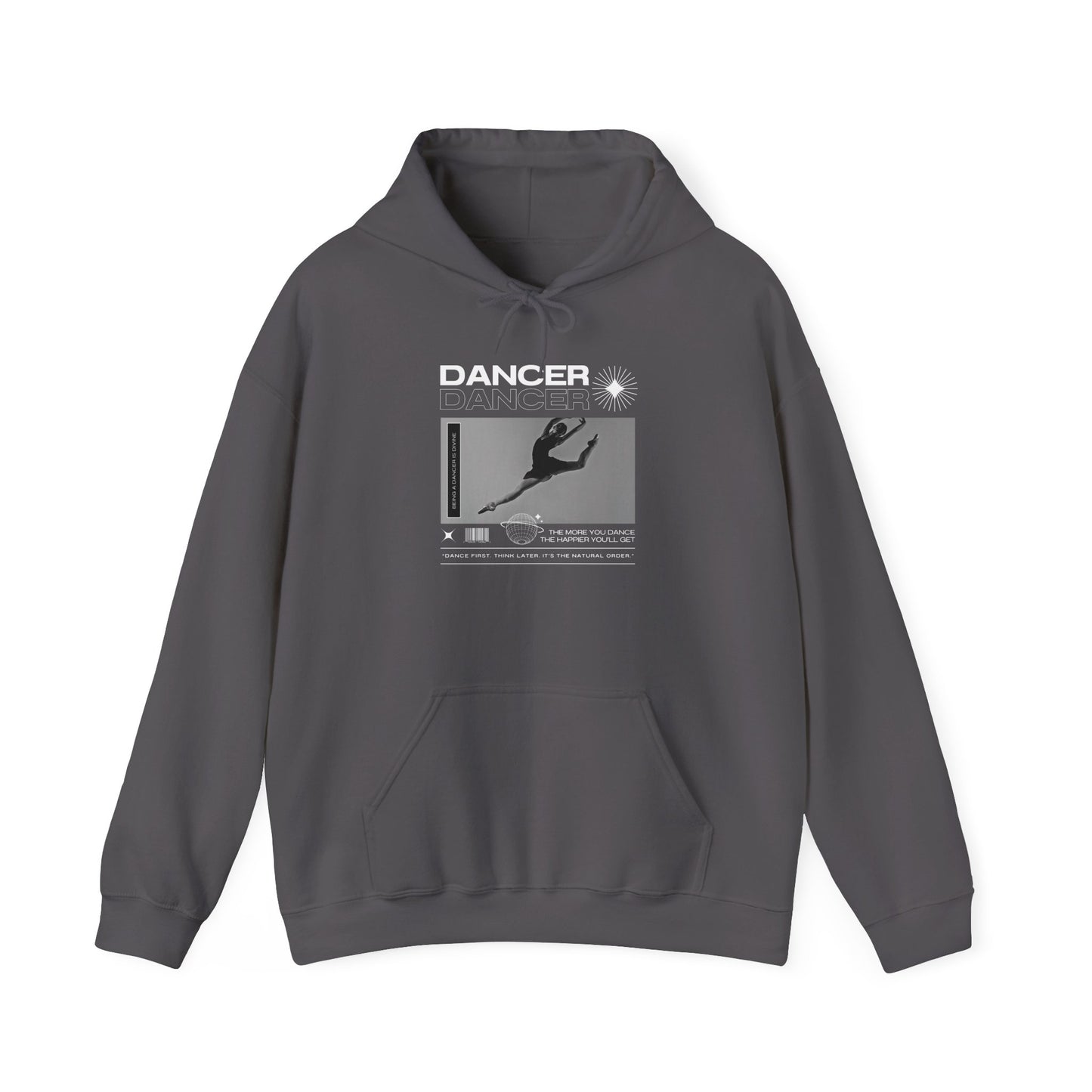Dancer Streetwear Hoodie – Unisex Heavy Blend™ Hooded Sweatshirt with Inspiring Dance Mottos