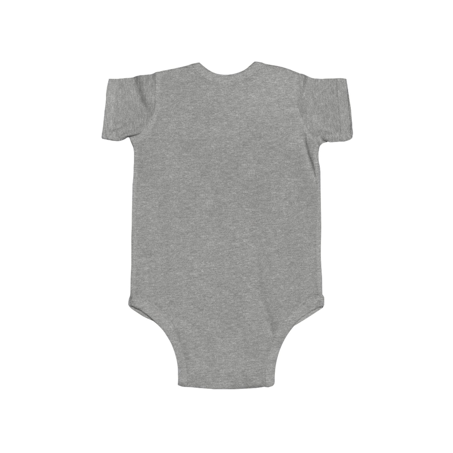 "Jeté Dance Gear" Infant Short Sleeve Bodysuit – Collegiate-Inspired Dance Graphic Baby Outfit for Future Dancers