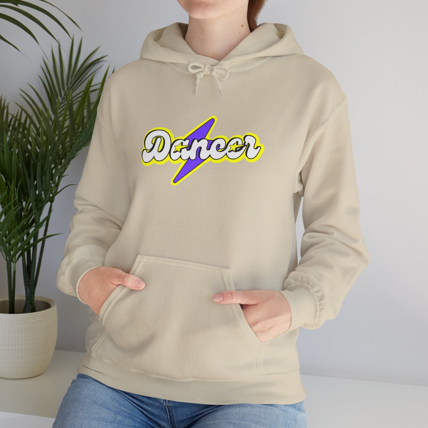 "Dancer" Superpower Unisex Hoodie – Superhero-Inspired Dance Graphic Sweatshirt