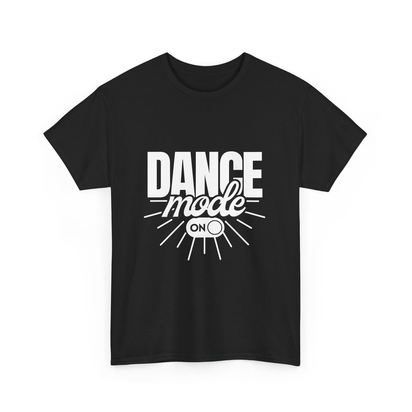 Dance Mode: On Unisex Heavy Cotton T-Shirt – Dance-Inspired Graphic Tee for Adults & Kids