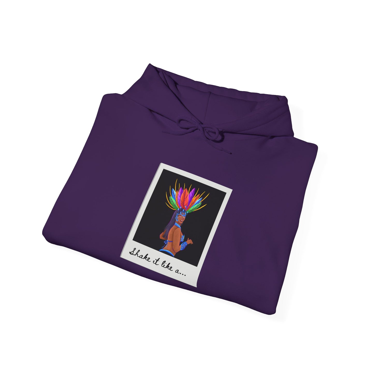 "Shake It Like a... Samba Dancer" Unisex Dance Hoodie – Carnival-Inspired Graphic Sweatshirt