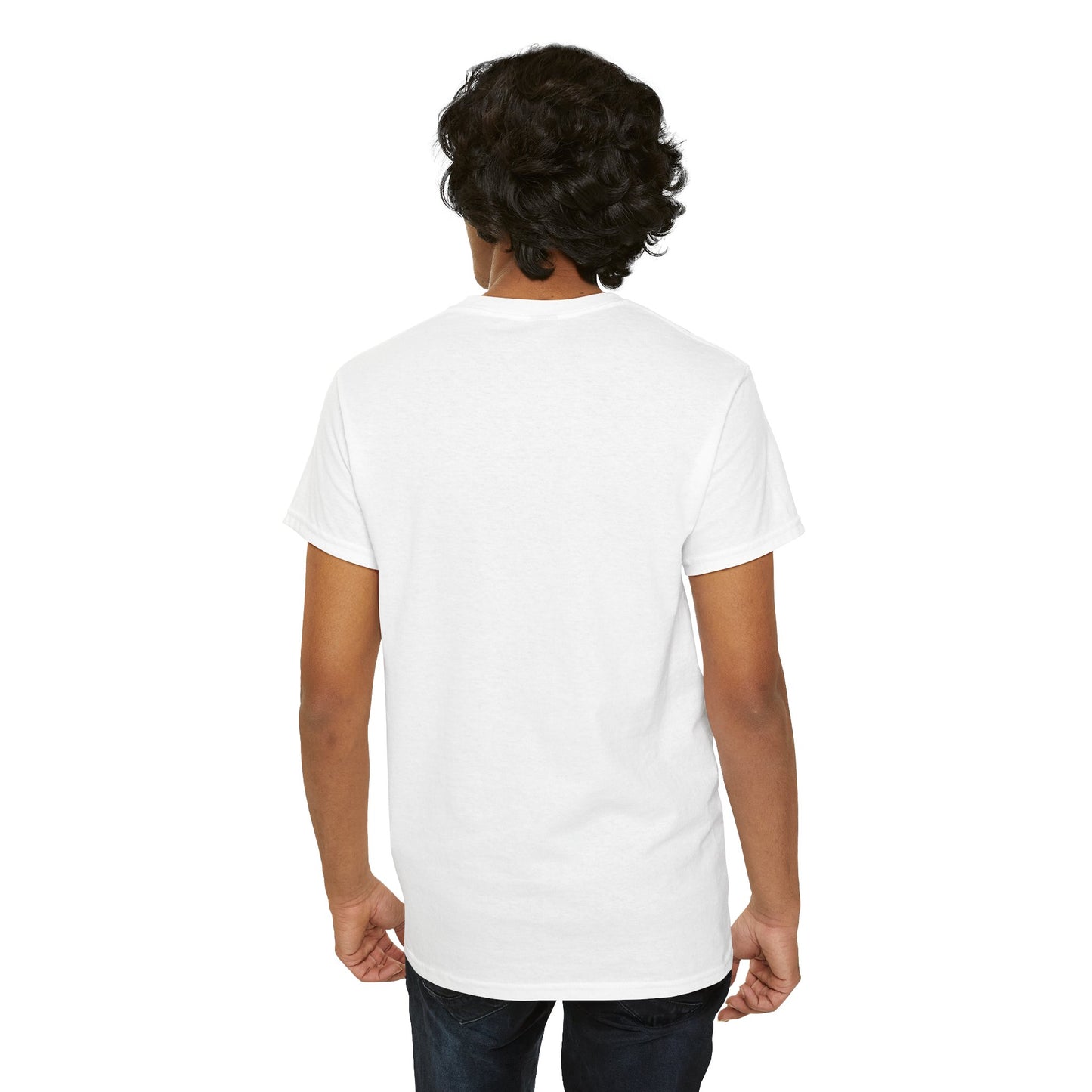“At the Barre for the Boos” Dance Halloween T-Shirt with Cute Ghost Ballet Graphics - Unisex Heavy Cotton Tee