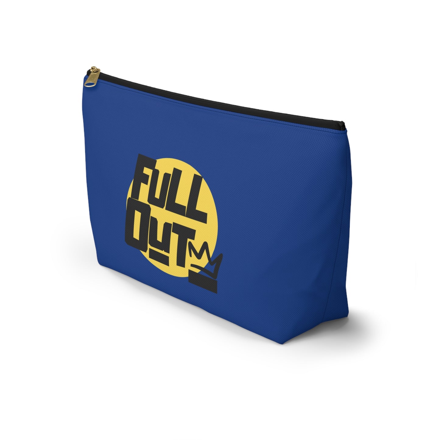 "Full Out" Makeup Bag – Streetwear-Inspired Dance Graphic – Bold Dance-Themed Zipper Pouch for Cosmetics, Accessories & Travel Essentials