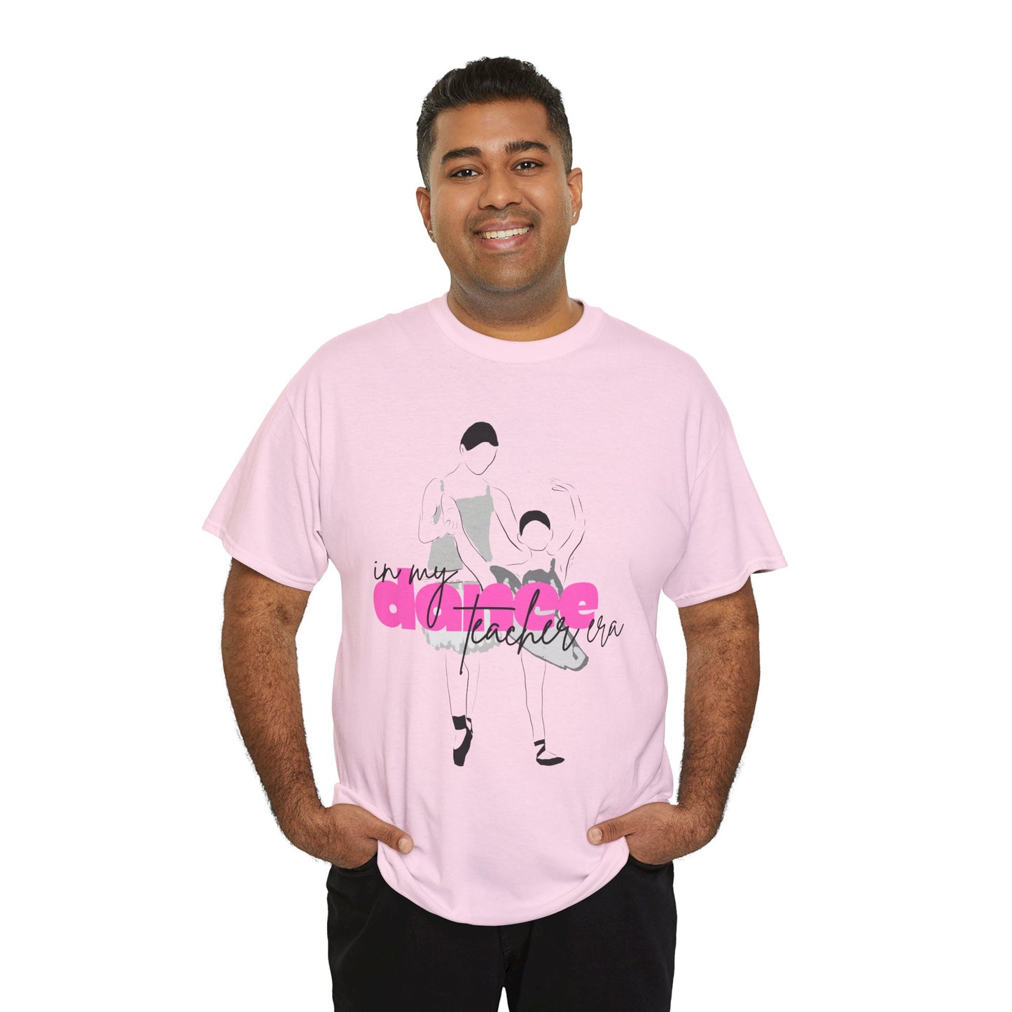 "In My Dance Teacher Era" Ballet Graphic Unisex Heavy Cotton Tee – Ballet Instructor Gift Shirt