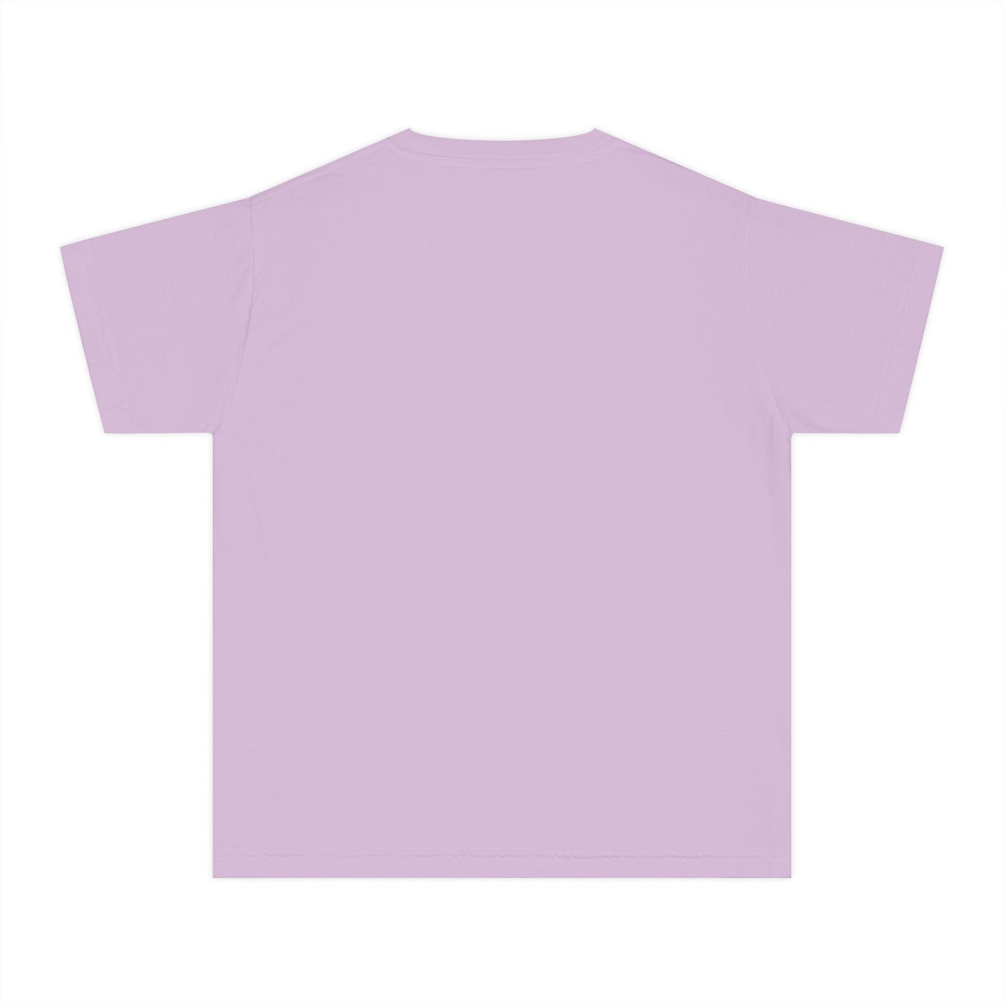 “Dance Mode On" Comfort Colors Youth Midweight T-Shirt – Pastel Stars & Smiley Face Dance Graphic Tee for Kids