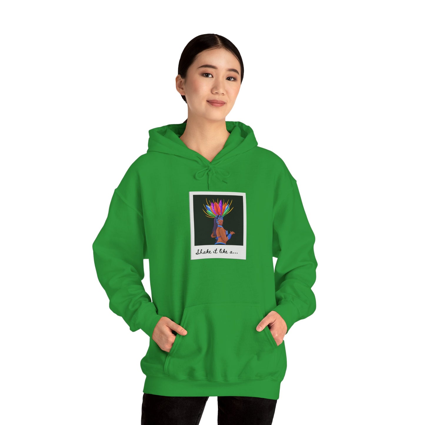 "Shake It Like a... Samba Dancer" Unisex Dance Hoodie – Carnival-Inspired Graphic Sweatshirt