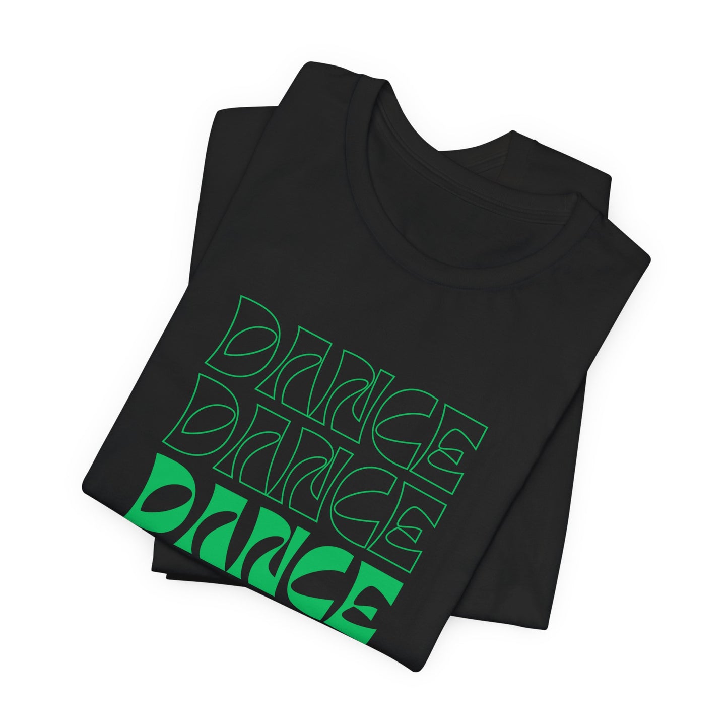 “Dancer - Full Out” T-Shirt – Bold Text Dance Motivation Unisex Garment-Dyed Tee
