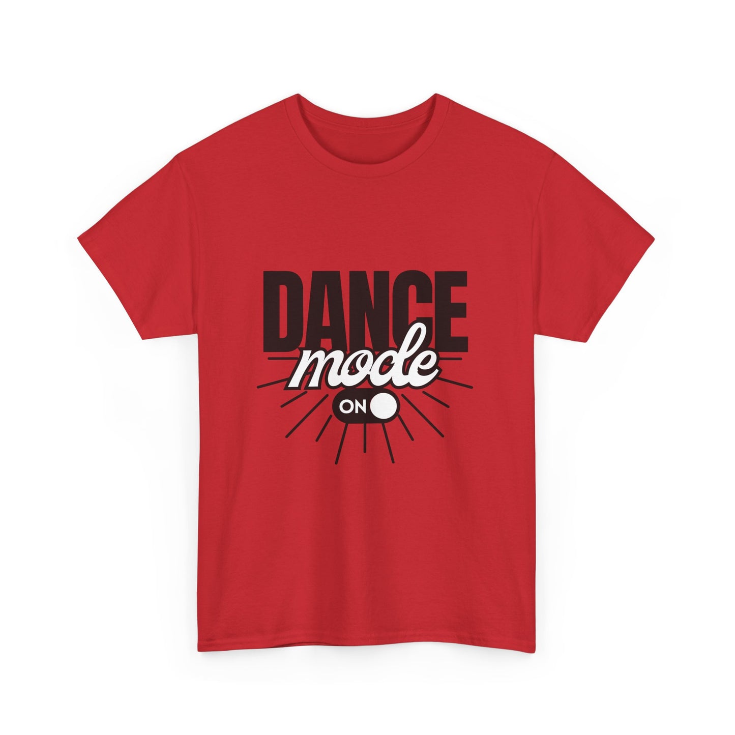 Dance Mode: On Unisex Heavy Cotton T-Shirt – Dance-Inspired Graphic Tee for Adults & Kids