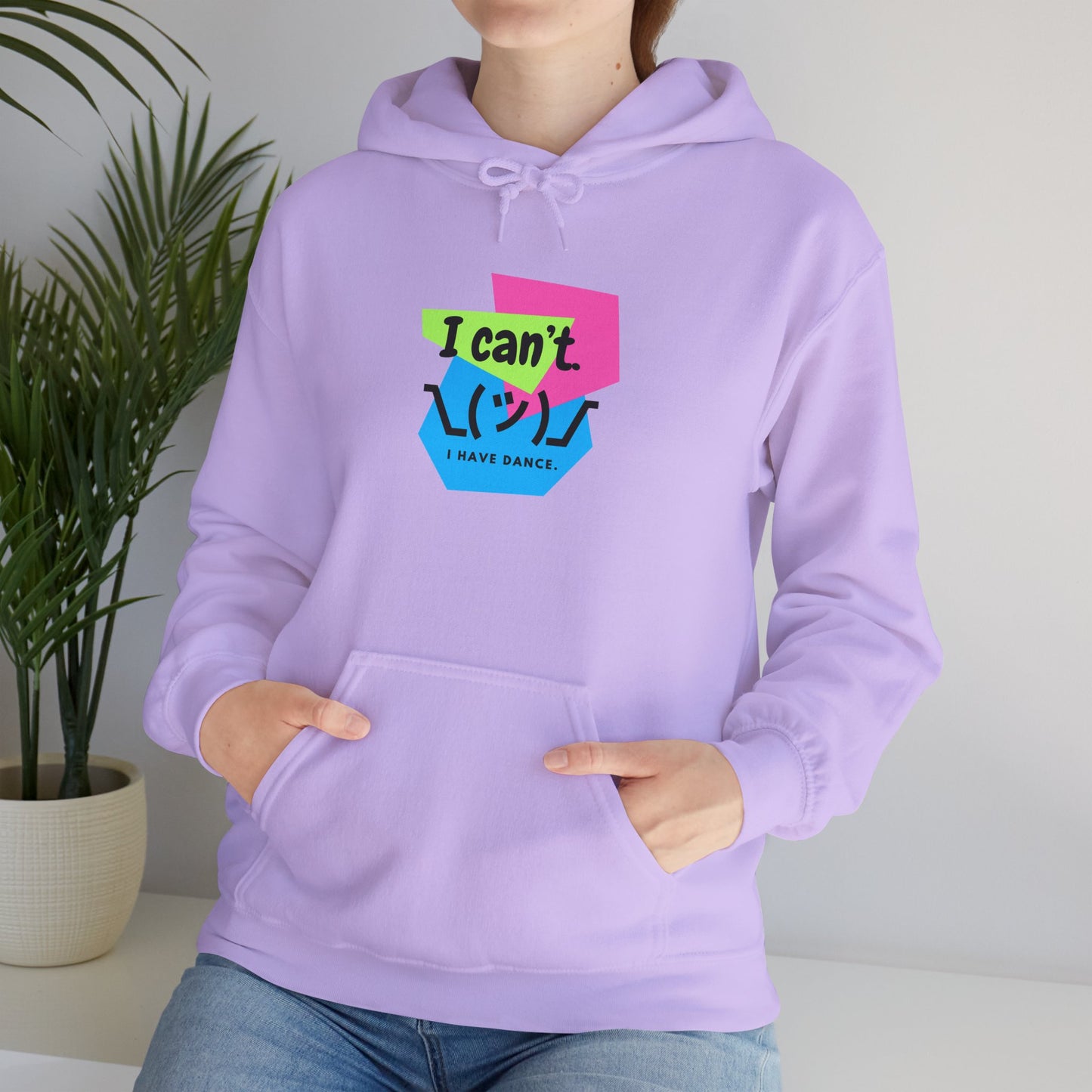 "I Can’t. I Have Dance." Unisex Hooded Sweatshirt – Retro 80s Emoji Graphic Hoodie for Dancers | Jeté Dance-Inspired Loungewear