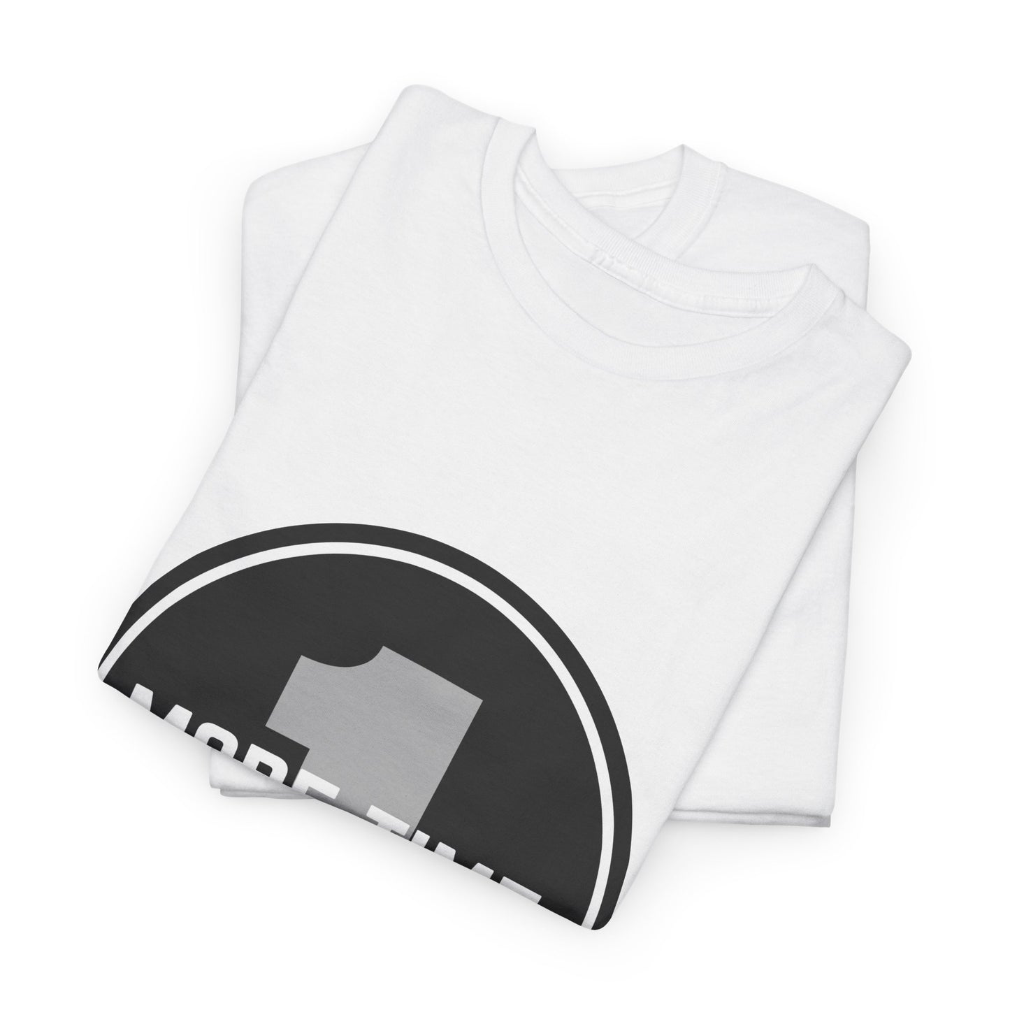 "One More Time is a Lie" Unisex Heavy Cotton Tee – Bold Emblem Dance Graphic Shirt for Dancers, Performers & Rehearsal Warriors