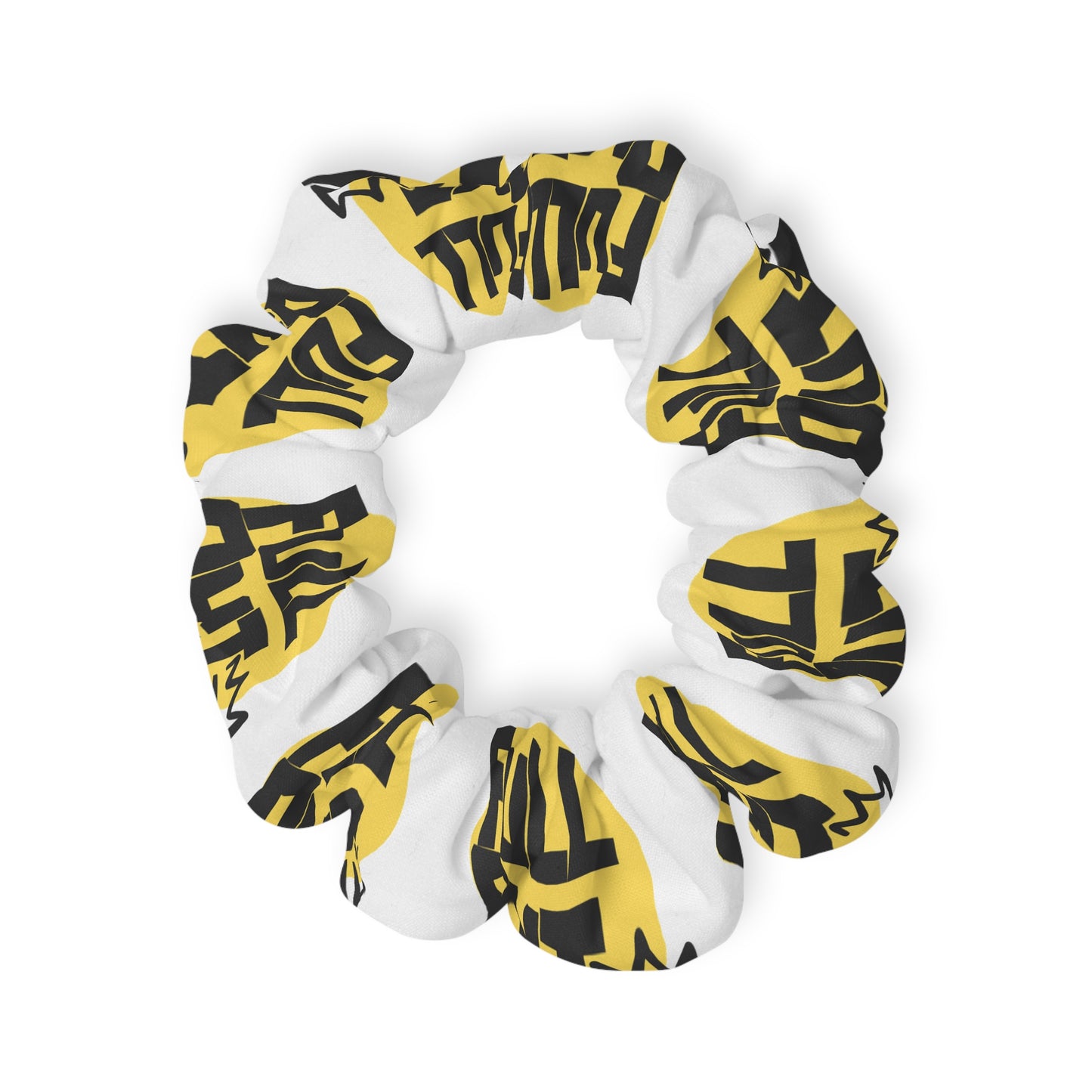 “Full Out” Scrunchie – Bold Streetwear-Inspired Dance Hair Accessory for Performers and Hip-Hop Dancers