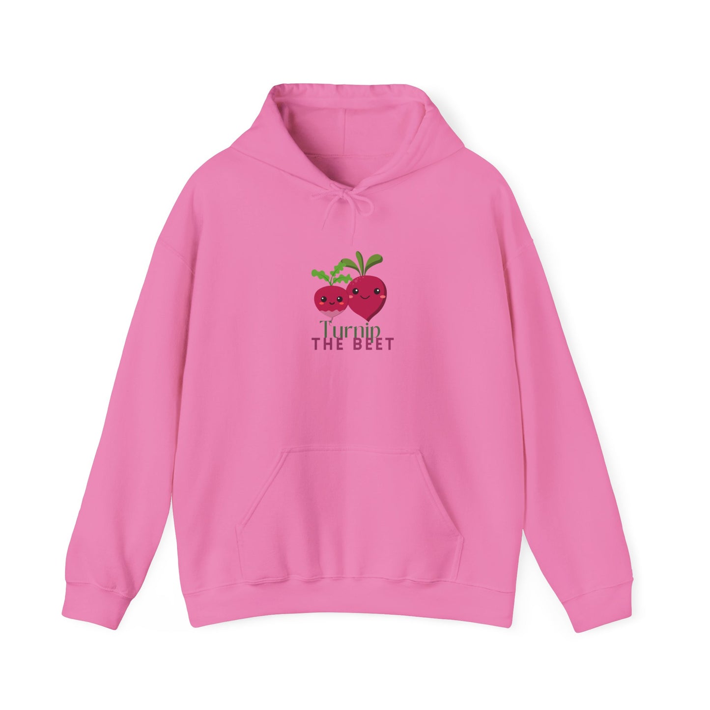 "Turnip the Beet" Unisex Hooded Sweatshirt – Funny Dance Pun Hoodie with Cute Veggie Graphic | Cozy Gift for Dancers & Foodie Fans