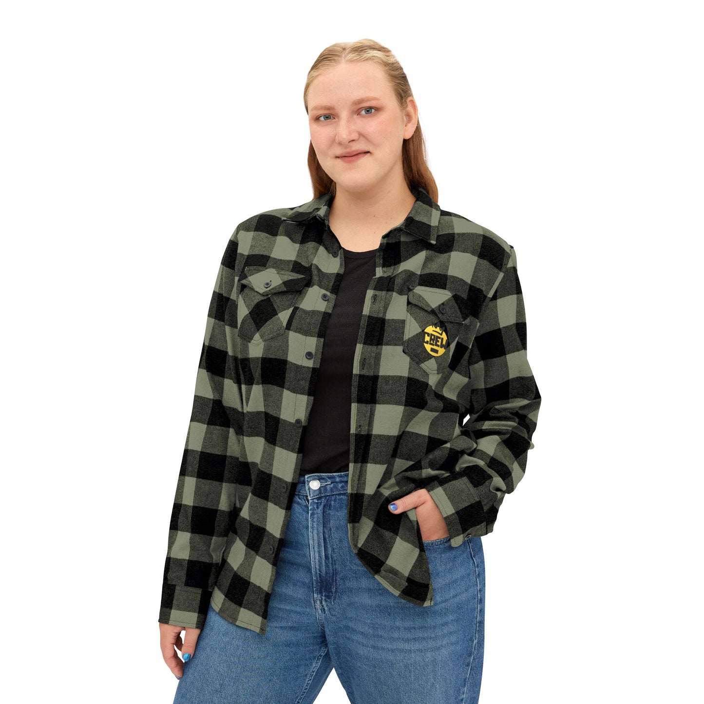 "Full Out" Flannel Shirt β Unisex Streetwear Style Button-Up from the Full Out Premium Collection
