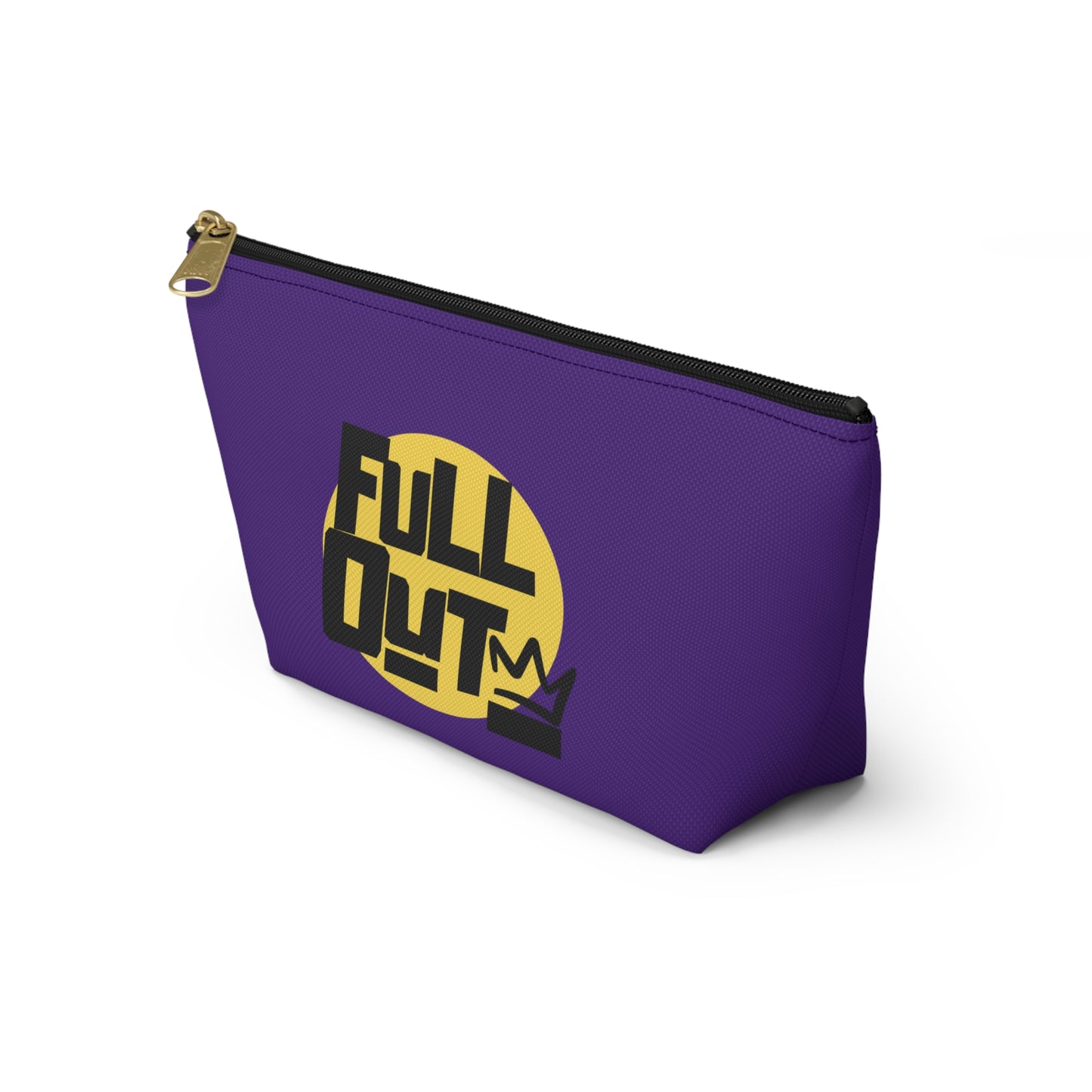 "Full Out" Makeup Bag – Streetwear-Inspired Dance Graphic – Bold Dance-Themed Zipper Pouch for Cosmetics, Accessories & Travel Essentials