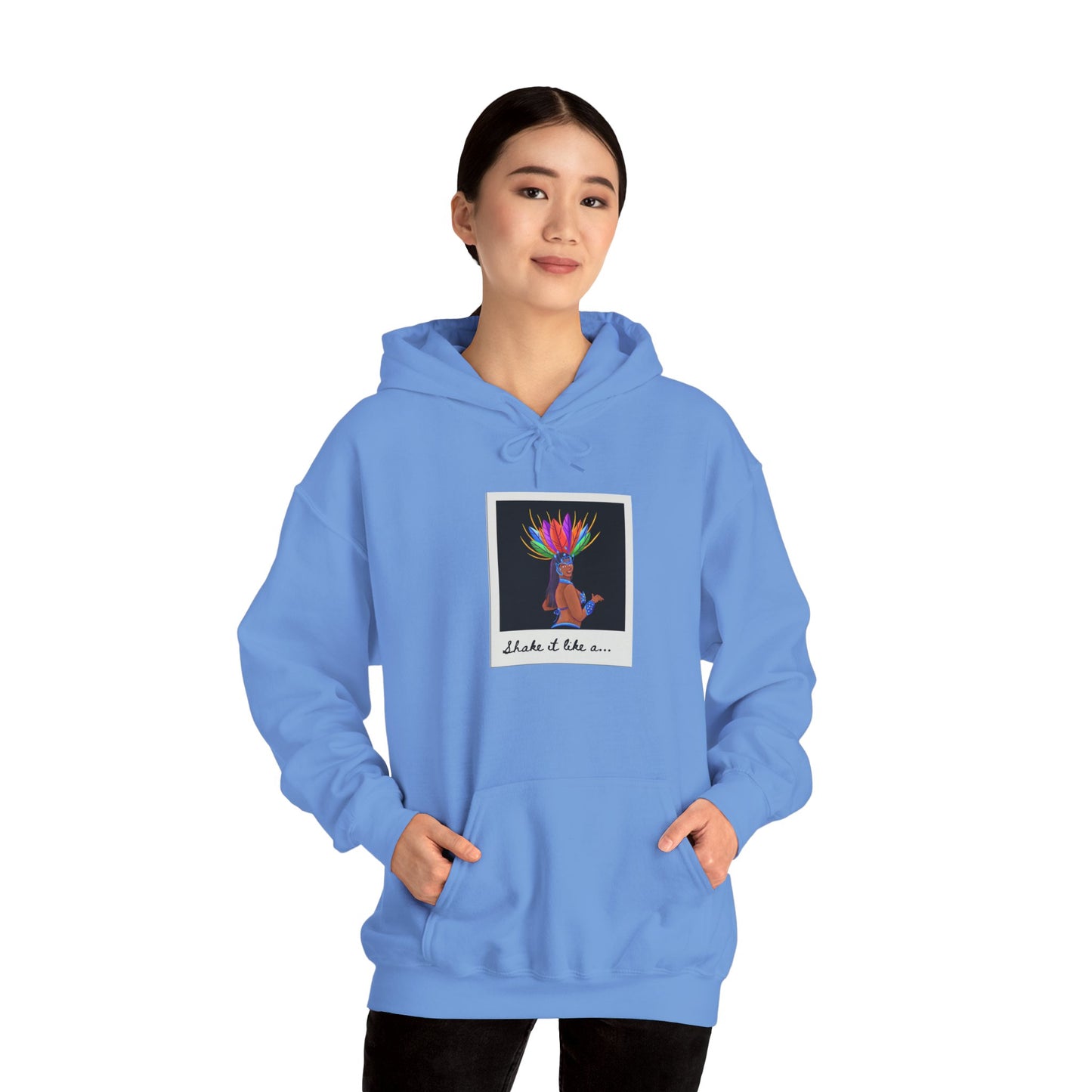 "Shake It Like a... Samba Dancer" Unisex Dance Hoodie – Carnival-Inspired Graphic Sweatshirt