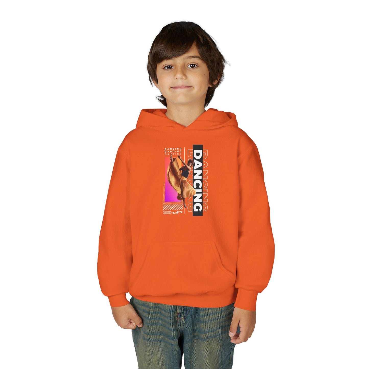 “Dancing” Female Dancer Streetwear Graphic | Unisex Youth Hoodie – Dance Hoodie for Kids & Young Performers