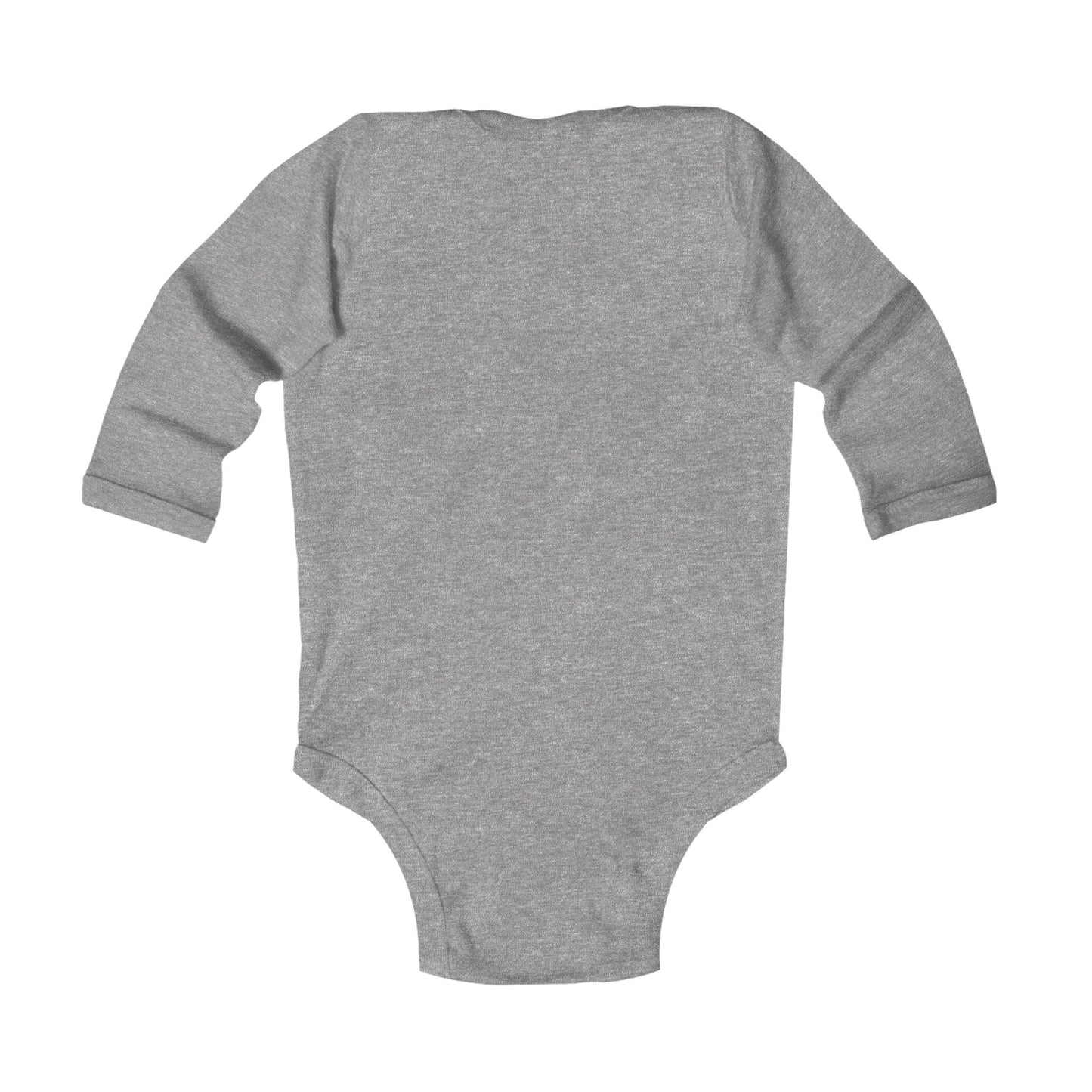 "Boogie, Hustle, Groove - Dancing" Infant Long Sleeve Bodysuit | Retro Dance Baby Onesie for Future Dancers
