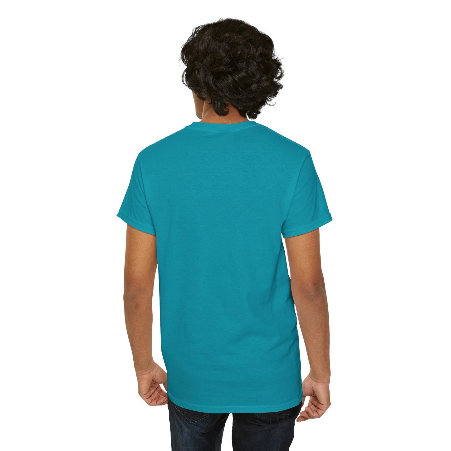 “At the Barre for the Boos” Dance Halloween T-Shirt with Cute Ghost Ballet Graphics - Unisex Heavy Cotton Tee