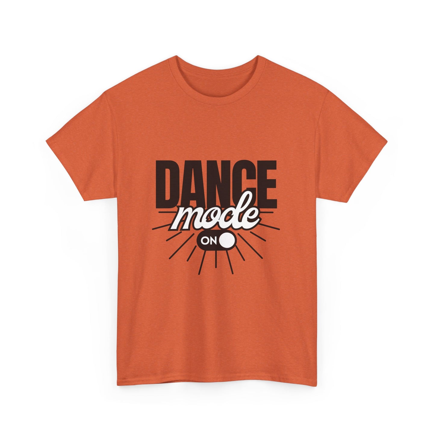 Dance Mode: On Unisex Heavy Cotton T-Shirt – Dance-Inspired Graphic Tee for Adults & Kids