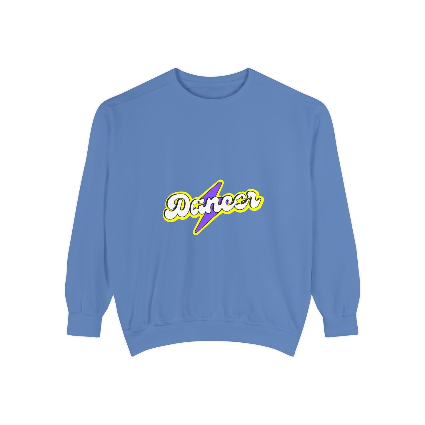 "Dancer" Unisex Lightweight Crewneck Sweatshirt – Superhero-Inspired Graphic Pullover for Dance Lovers & Performers