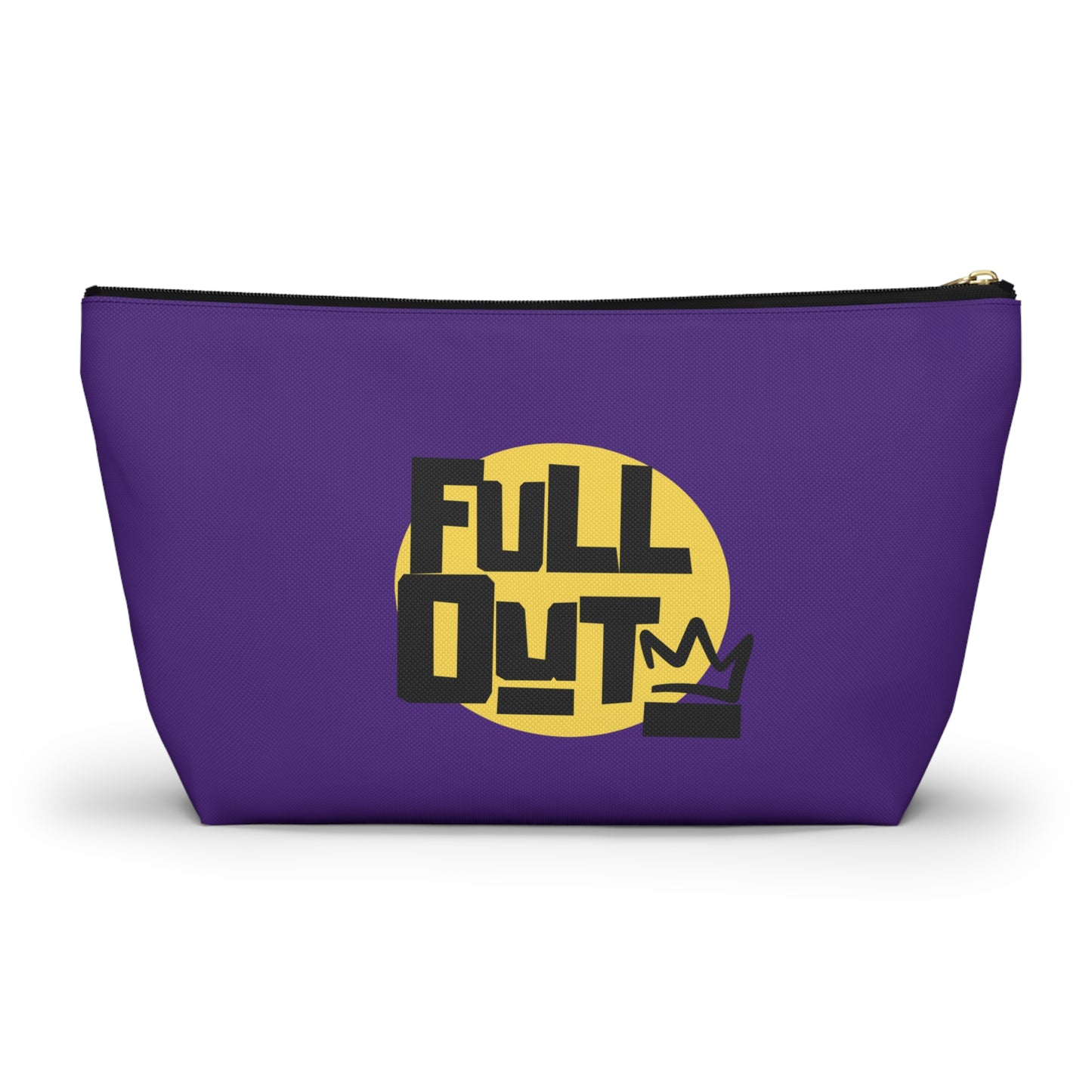"Full Out" Makeup Bag – Streetwear-Inspired Dance Graphic – Bold Dance-Themed Zipper Pouch for Cosmetics, Accessories & Travel Essentials