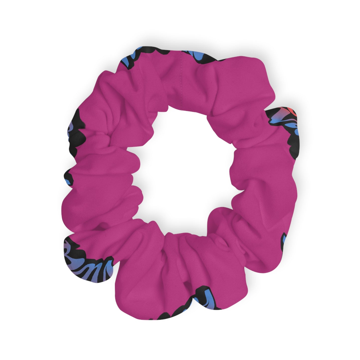 “Dancer Vibes” Scrunchie – Colorful Text Dance Hair Accessory for Performers and Dance Lovers