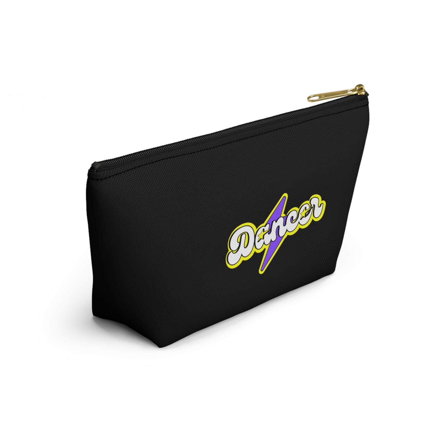 "Dancer" Makeup Bag – Superhero-Inspired Dance Graphic – Bold Dance-Themed Zipper Pouch for Cosmetics, Accessories & Everyday Essentials