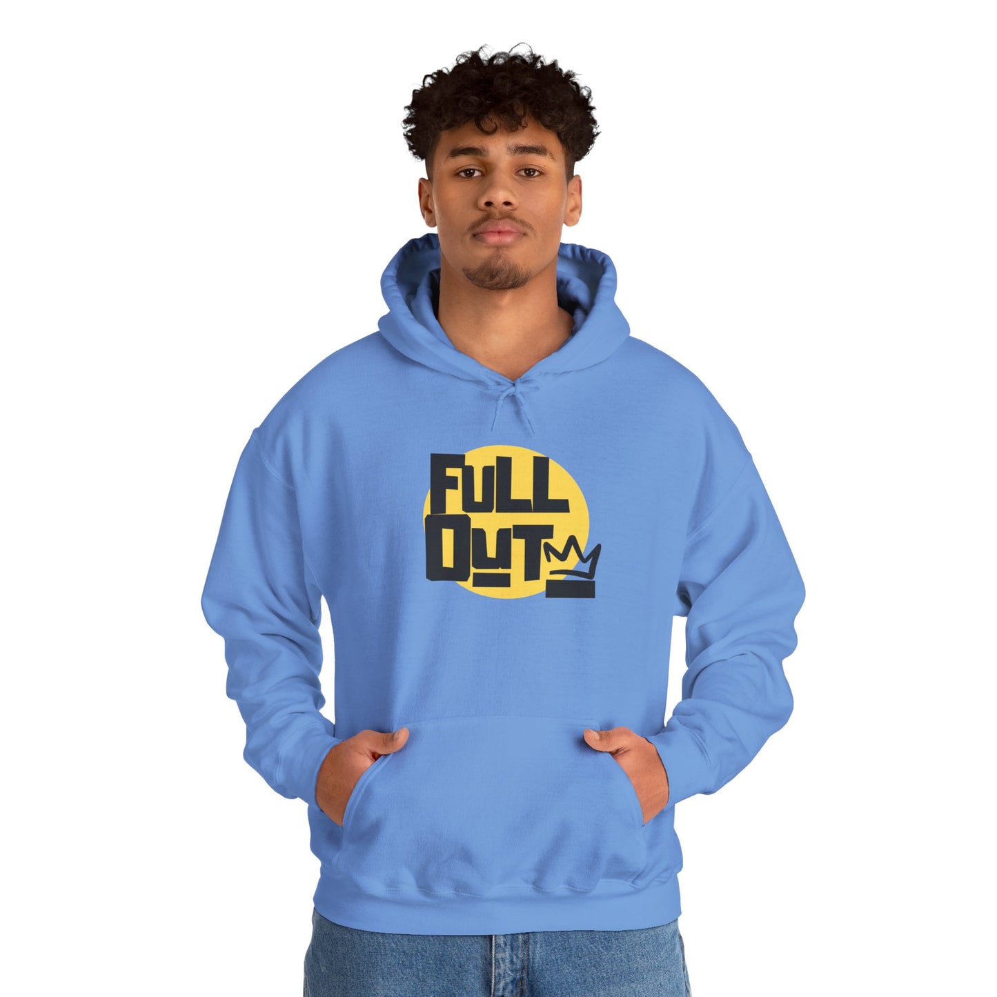 "Full Out" Dance Hoodie – Bold Streetwear-Inspired Unisex Hooded Sweatshirt for Dancers