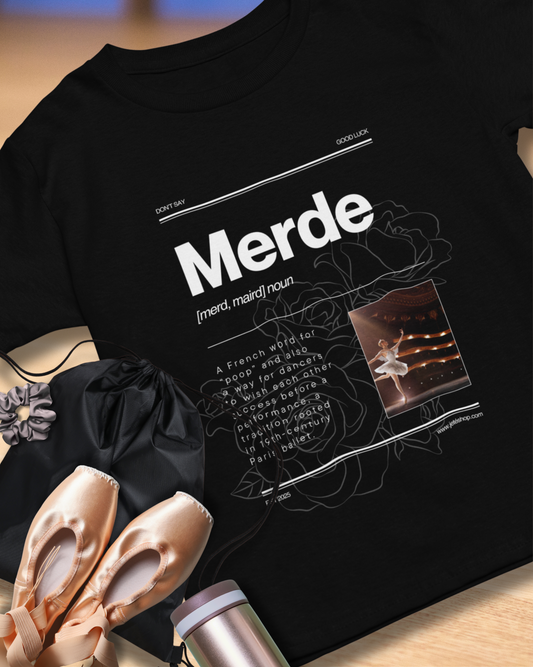 “Merde” Definition Tee – Unisex Heavy Cotton T-Shirt for Teens & Adults