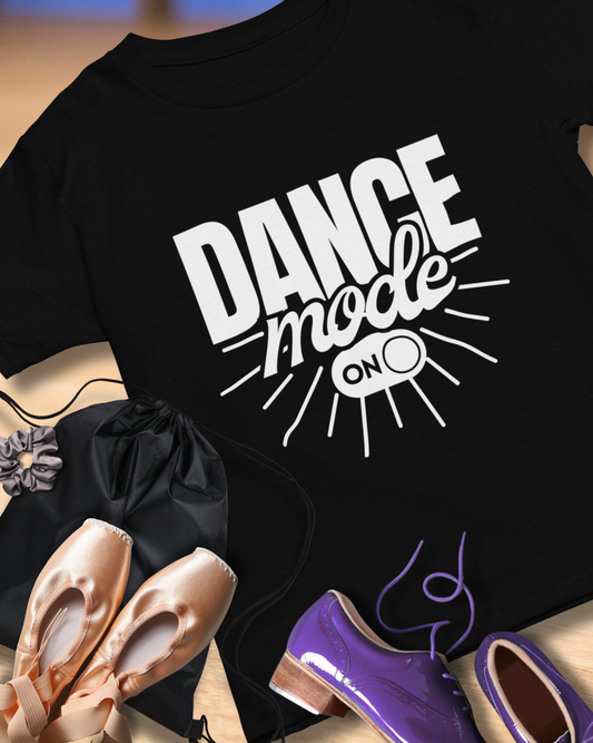 Dance Mode: On Unisex Heavy Cotton T-Shirt – Dance-Inspired Graphic Tee for Adults & Kids