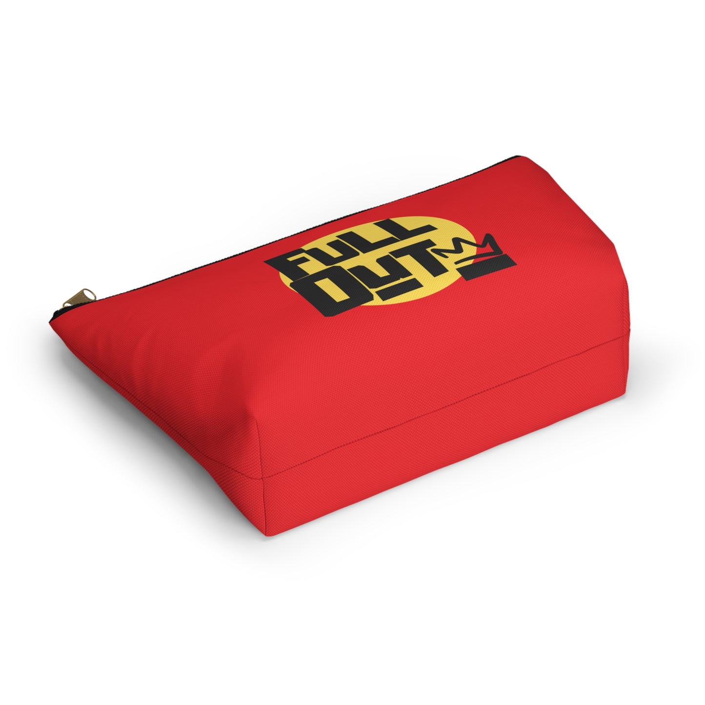 "Full Out" Makeup Bag – Streetwear-Inspired Dance Graphic – Bold Dance-Themed Zipper Pouch for Cosmetics, Accessories & Travel Essentials