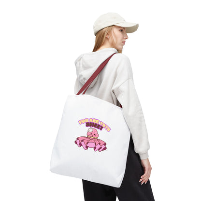 "You Are Tutu Sweet" Kawaii Cupcake Dance Tote Bag – Cute Canvas Bag for Dancers, Dance Moms & Ballet Lovers | Dance Gift Idea