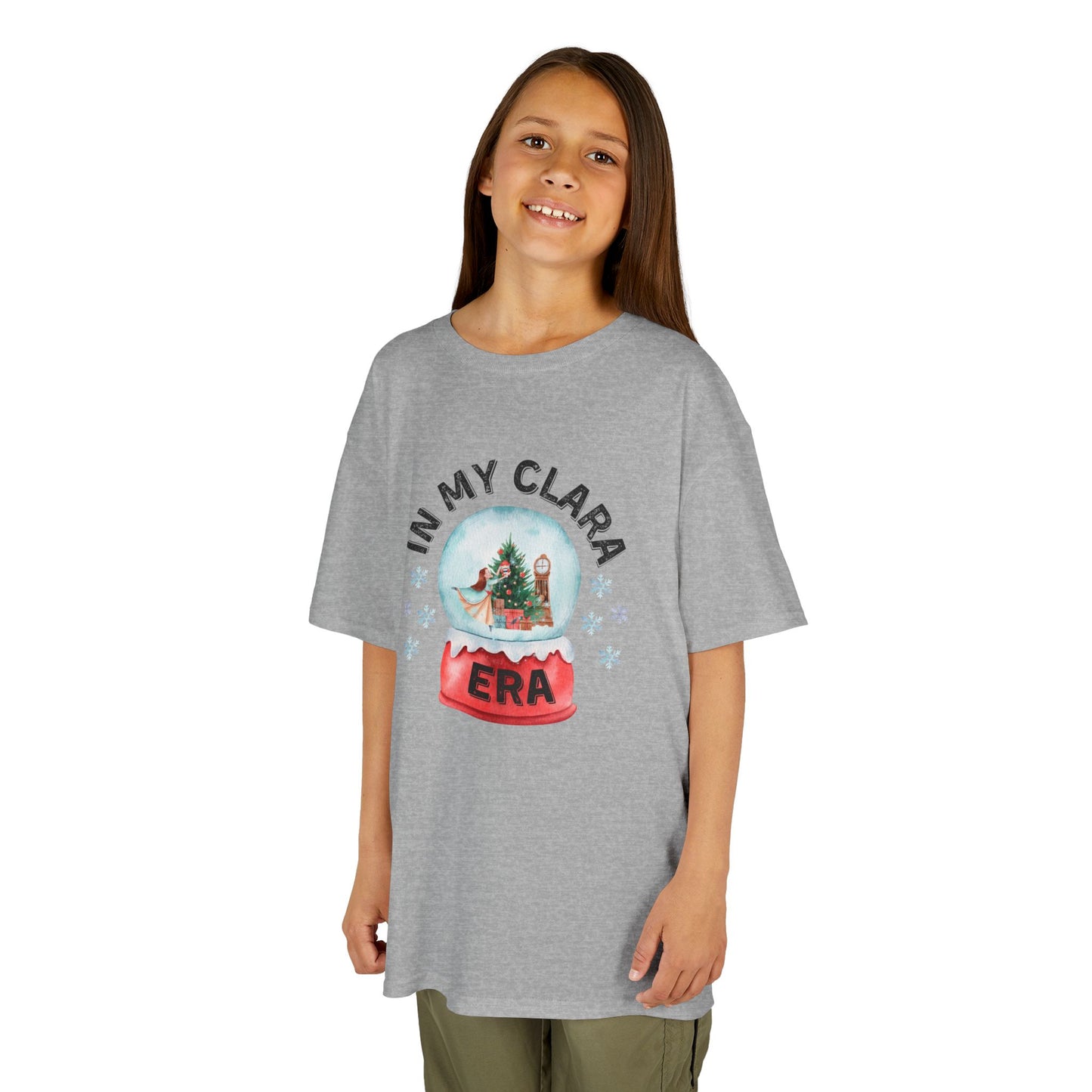 “In My Clara Era” YOUTH T-shirt – Ballet Nutcracker Tee for Kids | Youth Heavy Blend Dance Apparel