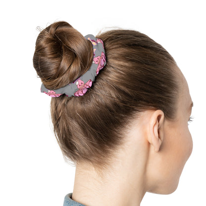 “You Are Tutu Sweet” Scrunchie – Kawaii Cupcake Dance Hair Accessory with Cute Tutu Graphic