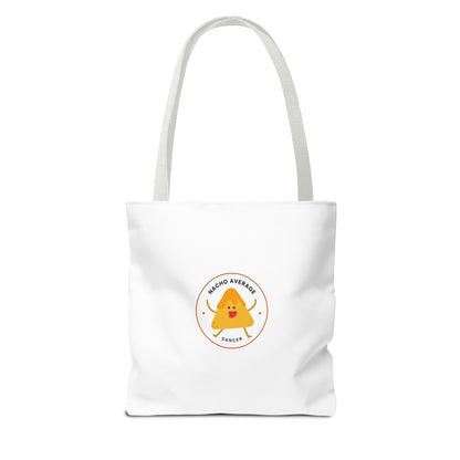 "Nacho Average Dancer" Canvas Tote Bag – Funny Kawaii Dance Tote with Nacho Graphic for Dancers & Dance Moms