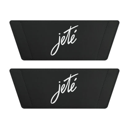 MEN'S SIZES - “Jeté” Official Logo Dance -Inspired Custom Footwear | Men’s Sandal Slides with Removable Straps