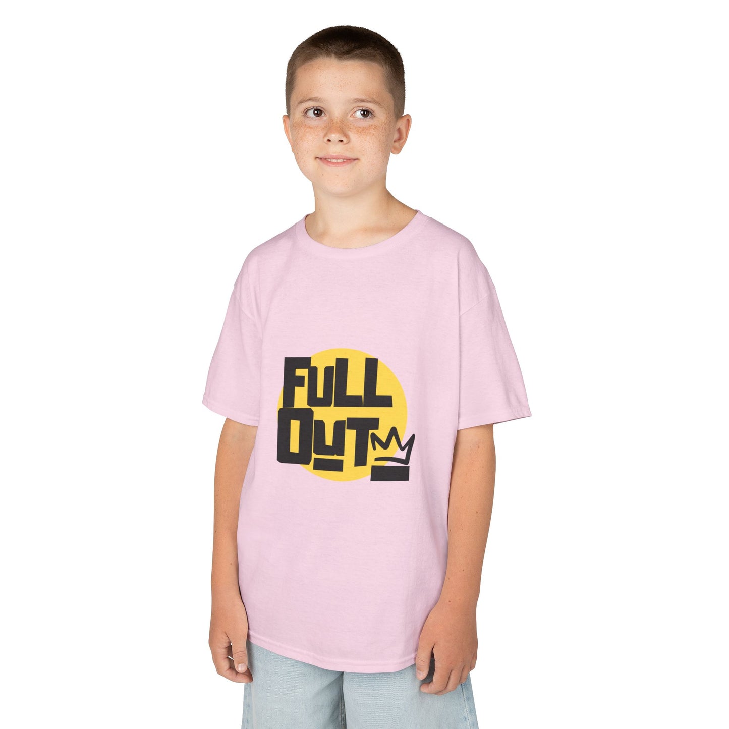 "Full Out" Dance Youth T-Shirt – Bold Streetwear-Inspired Graphic Tee for Dancers