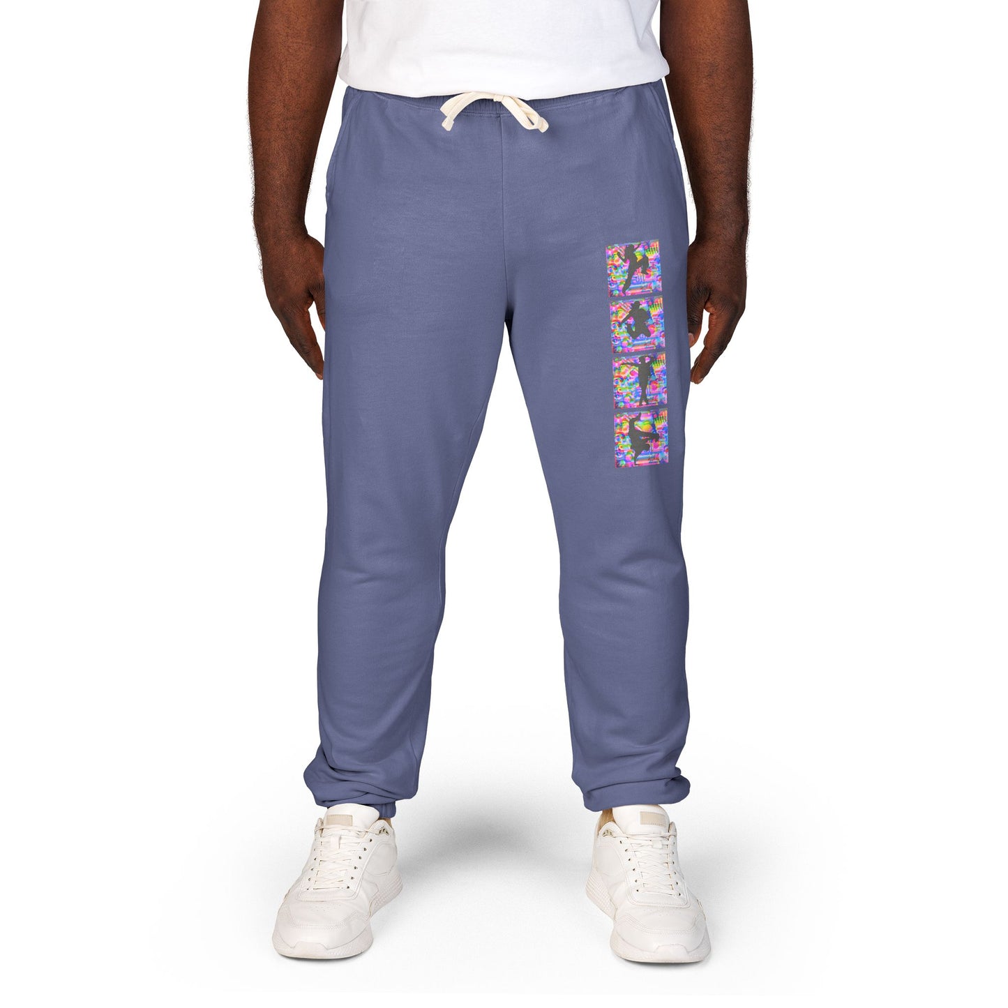 Levels Premium Collection Dancer Sweatpants – Vibrant Unisex Streetwear Joggers with Bold Dancer Silhouette Graphic