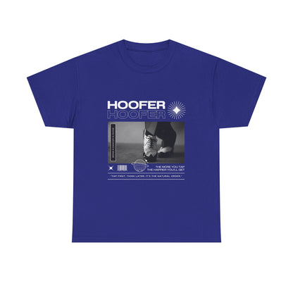 “Hoofer" Tap Dance Unisex Heavy Cotton Tee – Streetwear-Inspired Tap Shoes Graphic T-Shirt for Dancers
