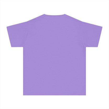 “Dance Mode On" Comfort Colors Youth Midweight  T-Shirt – Pastel Stars & Smiley Face Dance Graphic Tee for Kids