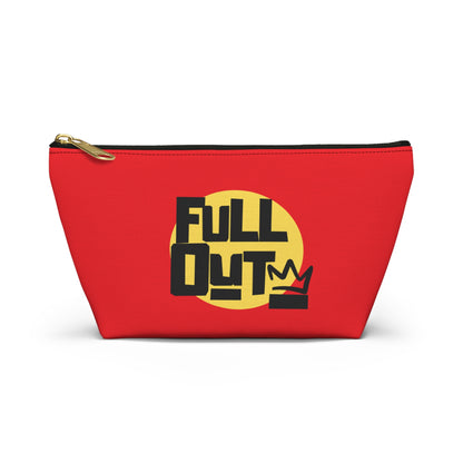 "Full Out" Makeup Bag – Streetwear-Inspired Dance Graphic – Bold Dance-Themed Zipper Pouch for Cosmetics, Accessories & Travel Essentials
