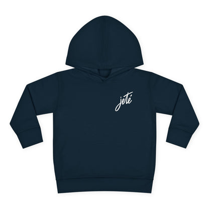“Jeté” Official  Logo | Ballet & Dance Hoodie for Kids & Young Dance Enthusiasts - Toddler Pullover Hoodie