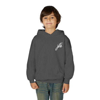 “Jeté” Official Embroidered Logo - Unisex Youth Hoodie | Classic Dance Hoodie for Kids & Young Ballet Enthusiasts