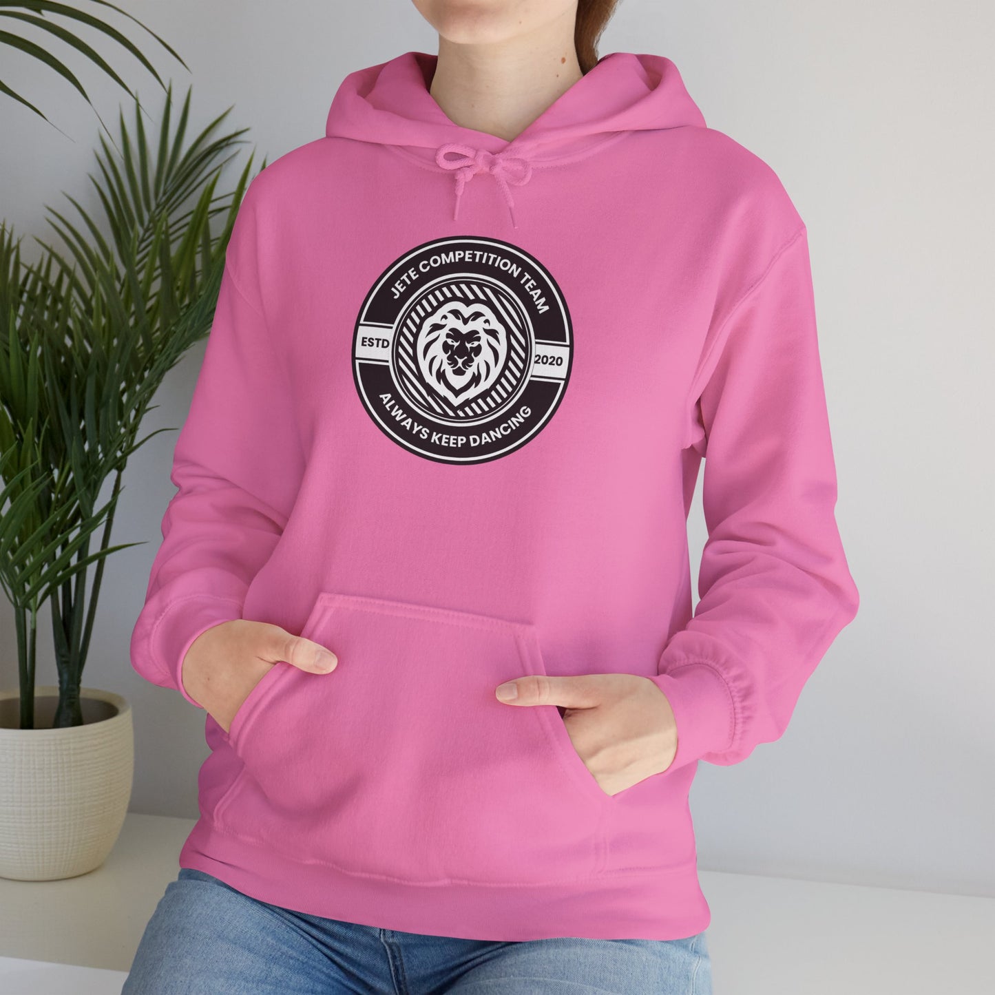 "Jeté Competition Team – Always Keep Dancing" Hoodie  Unisex Collegiate-Inspired Dance Sweatshirt